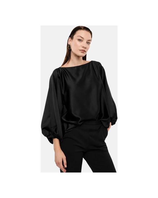 Imperial Black Blouses