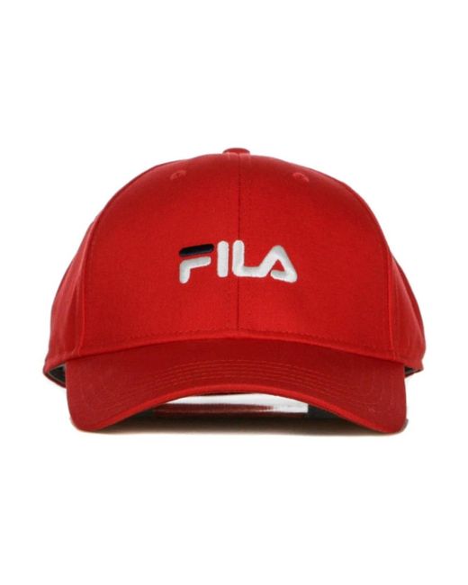 Caps Fila pour homme en coloris Red