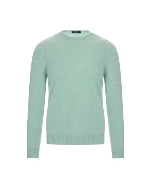 Fedeli Green Cashmere Knitwear for men