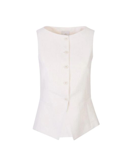 Eleventy White Waistcoats