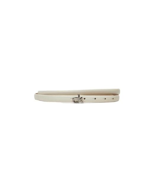Calvin Klein White Belts
