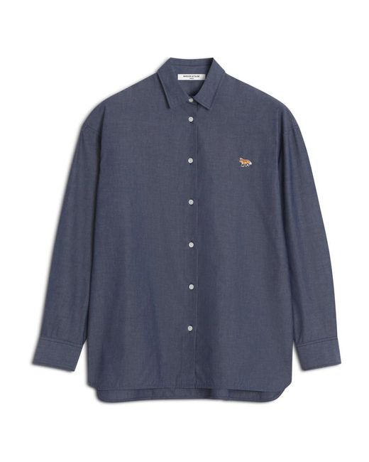 Maison Kitsuné Blue Shirts