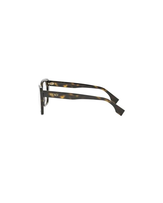 Fendi Square Optical Frame in het Brown
