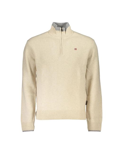 Napapijri Turtlenecks in het Natural voor heren