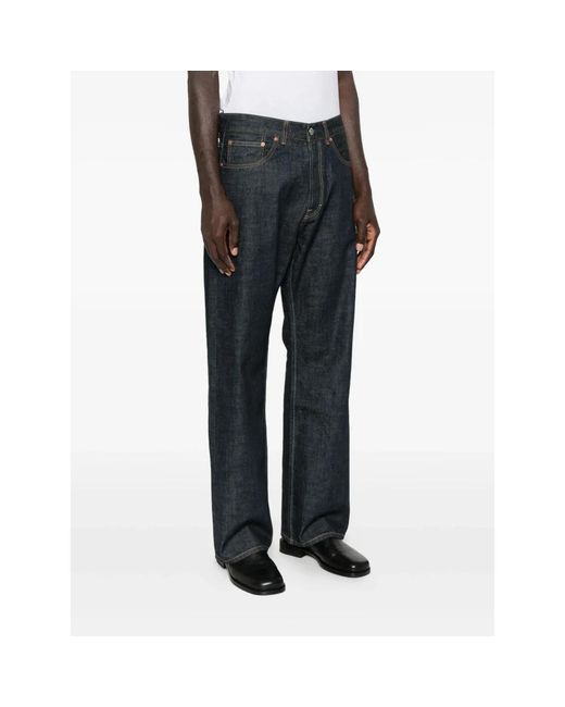 Our Legacy Blue Straight Fit Jeans