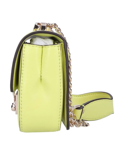 Guess Yellow Cross Body Bags