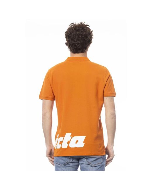INVICTA WATCH Orange Polo Shirts for men