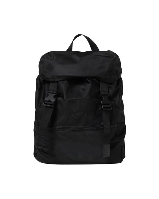 Saint Laurent Backpacks in het Black voor heren