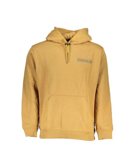 Hoodies Napapijri de hombre de color Yellow