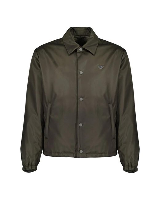Prada Leichte Jacken in Green für Herren
