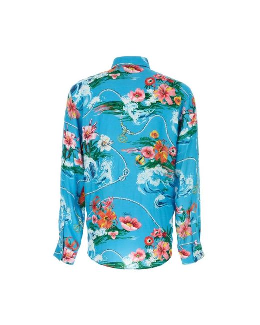 Gucci Blue Casual Shirts for men