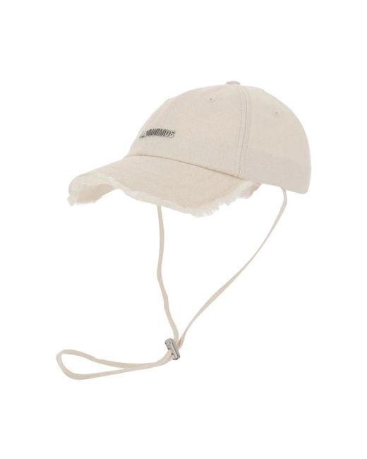 Caps Jacquemus pour homme en coloris White