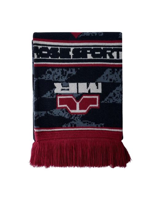 Martine Rose Blue Winter Scarves for men