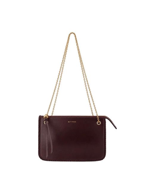 Etro Red Shoulder Bags