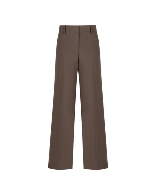 Philosophy Di Lorenzo Serafini Brown Wide Trousers