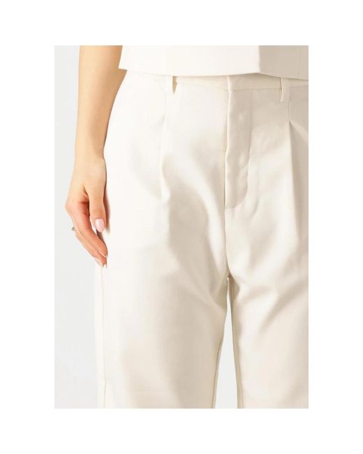 Copenhagen Muse Tailor Pants in het Natural