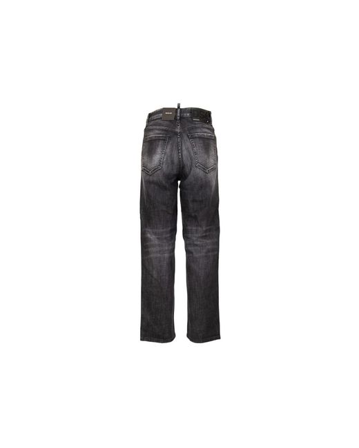 Straight Jeans DSquared² de color Gray