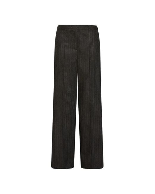Marella Gray Wide Trousers
