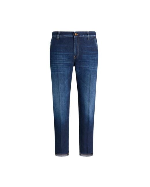 PT Torino Blue Slim-Fit Jeans for men