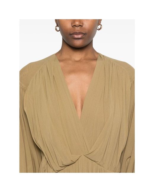 Philosophy Di Lorenzo Serafini Natural Maxi Dresses