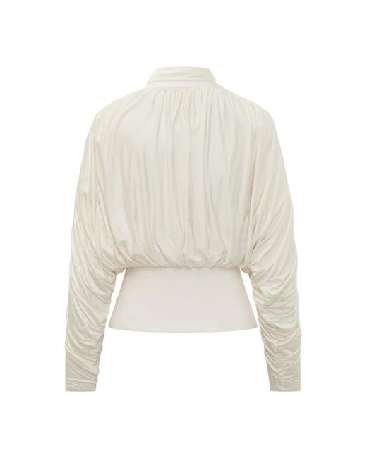 Blouses Self-Portrait de color White
