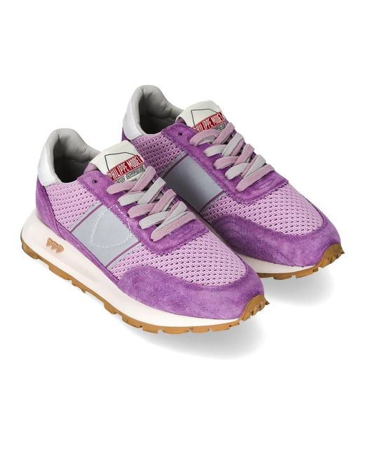 Philippe Model Purple Sneakers