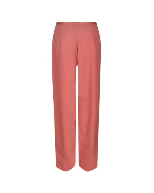 ‎Taller Marmo Red Straight Trousers