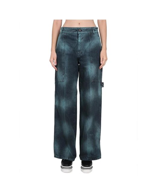 Stella McCartney Blue Wide Jeans