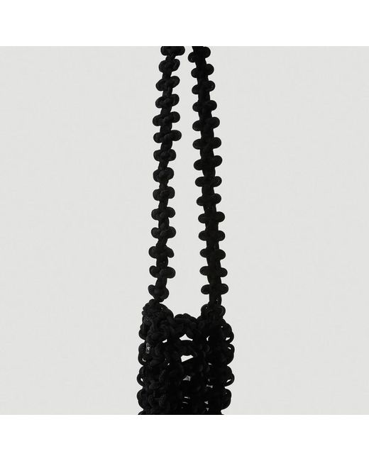 Kara Black Shoulder Bags