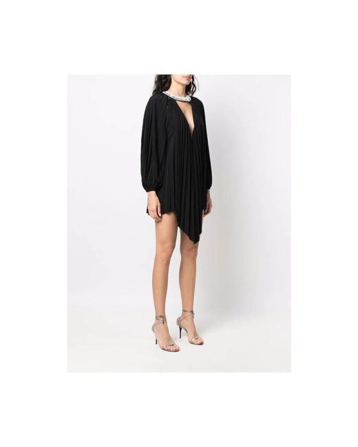 Alexandre Vauthier Black Short Dresses