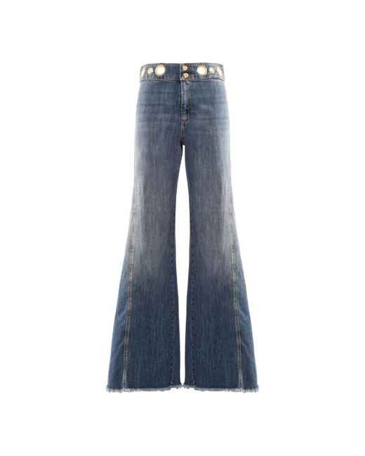 Nenette Blue Flared Jeans