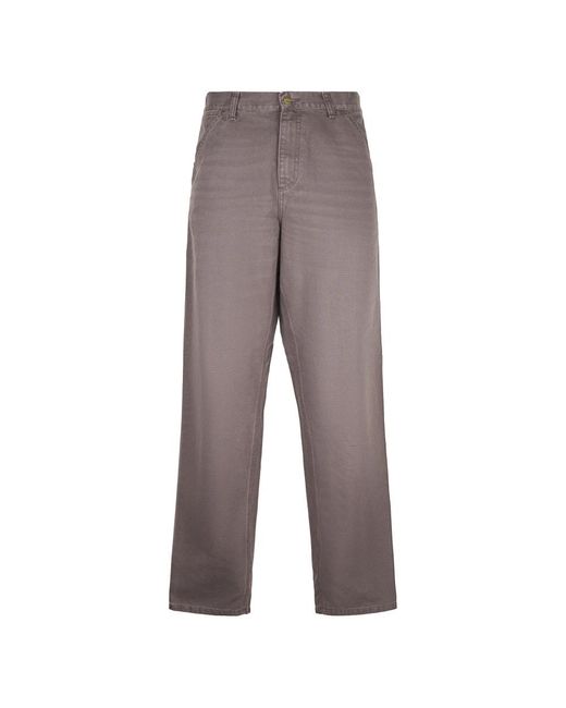 Carhartt Gray Straight Jeans for men