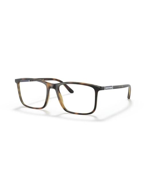 Emporio Armani Brown Glasses