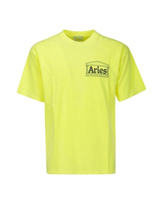 Aries Yellow T-Shirts for men