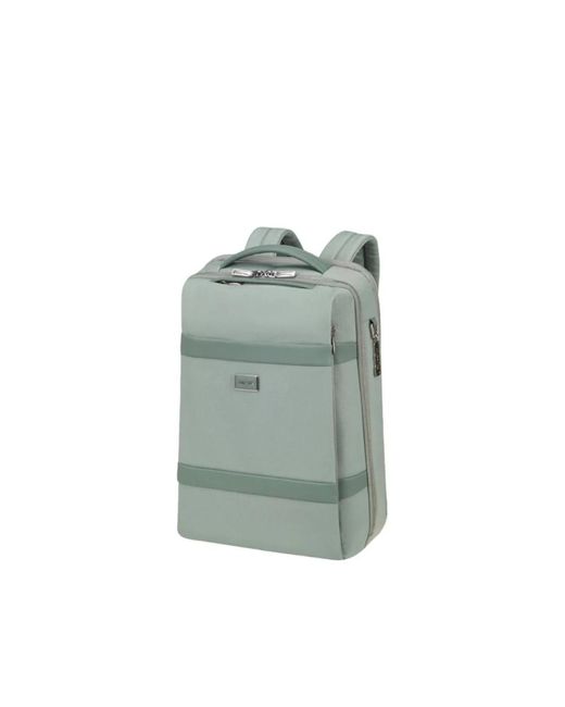 Samsonite Tassen ,Groen ,Polyester Zakelijke Laptop Rugzak in het Green
