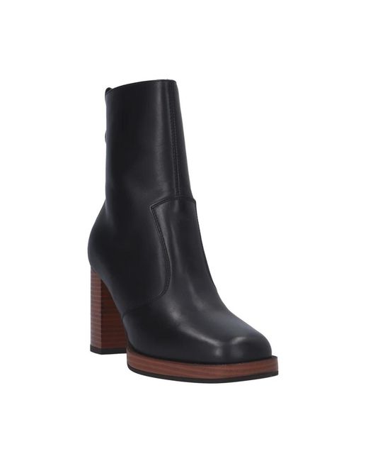 Nero Giardini Black Heeled Boots