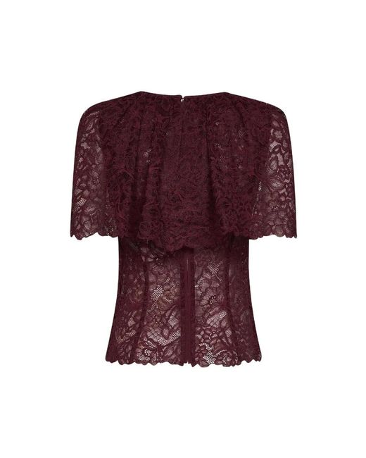 Self-Portrait Blouses in het Purple