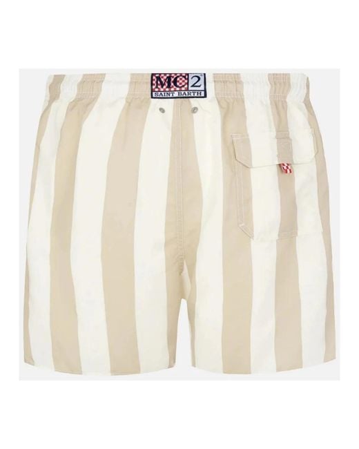 Mc2 Saint Barth White Beachwear for men