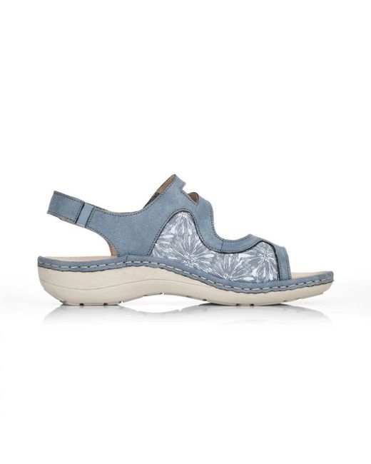 Flat Sandals Remonte en coloris Blue