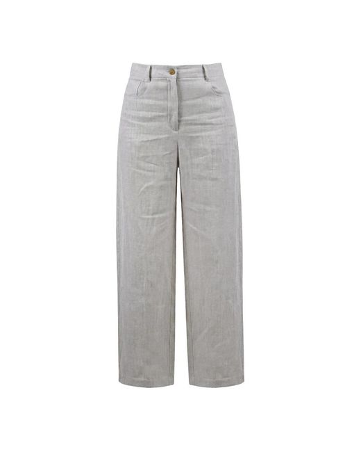 Alysi Wijde Broek in het Gray