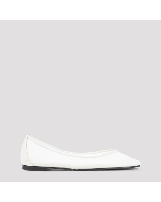 Jacquemus White Ballerinas