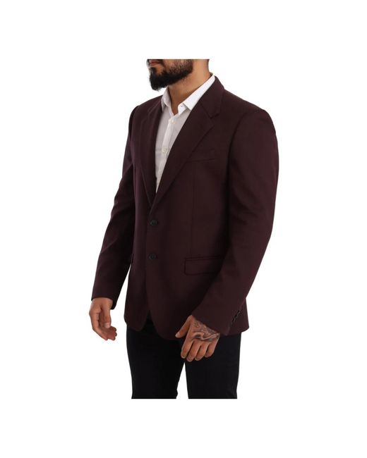 Dolce & Gabbana Black Blazers for men