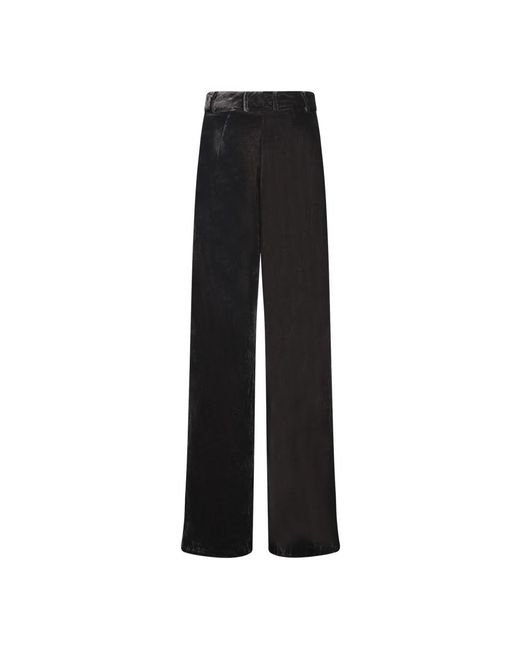 Blanca Vita Black Wide Trousers