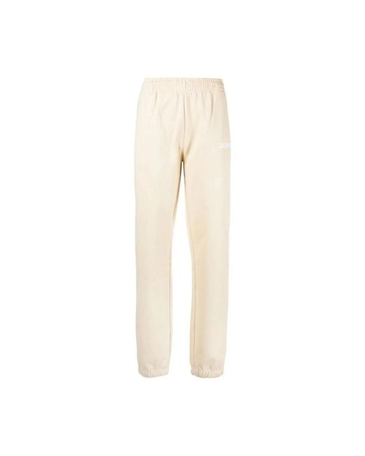 Jacquemus Natural Sweatpants for men