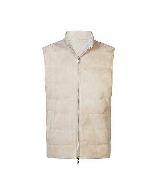 Eleventy Natural Waistcoats for men
