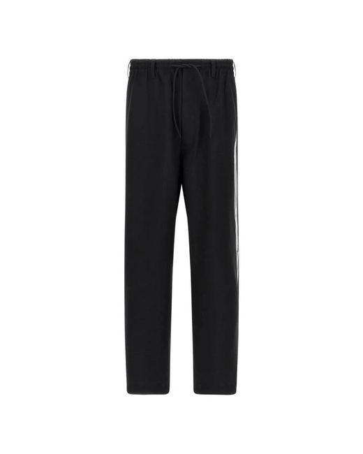 Y-3 Black Sweatpants for men