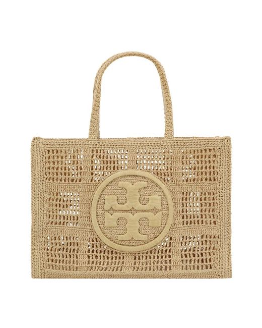 Shoulder bags di Tory Burch in Metallic