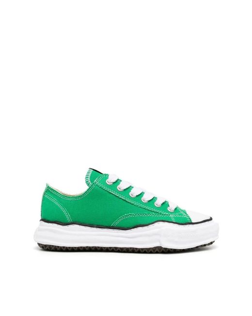Maison Mihara Yasuhiro Green Sneakers for men