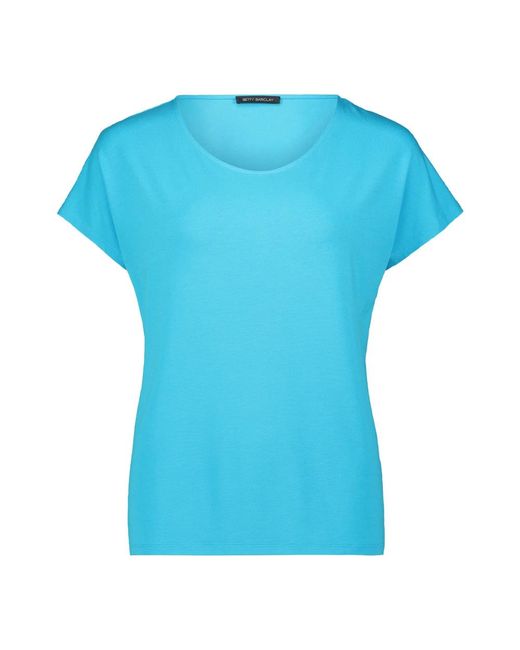 Betty Barclay Blue Lässiges v-ausschnitt shirt,casual v-ausschnitt shirt für stadt und reise,casual v-ausschnitt shirt