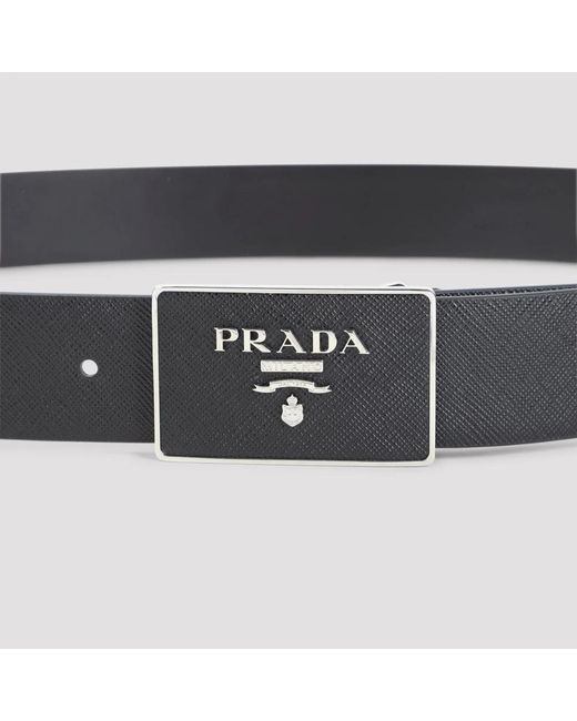 Belts Prada de color Black